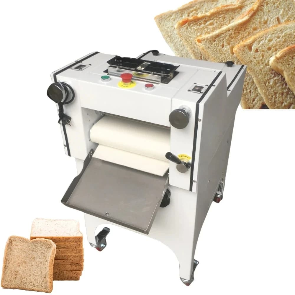 30-350g Mini Bakery Equipment Toast Bread Dough Moulder Bread Moulding Toast Making Machine Dough Pressing for Bakery Machine
