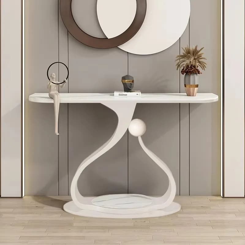 Design Living Room Console Tables Vintage Hall Lobby Entrance Console Tables Simple Hallway Console Ingresso Simpleo Furniture
