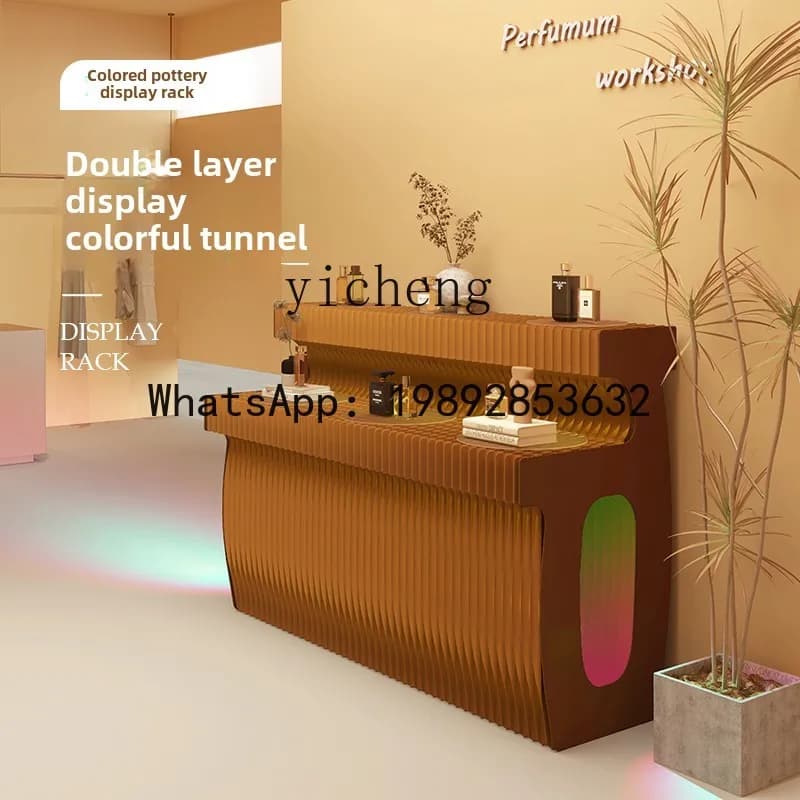 ABC  Nakajima Display Stand Decorative Display  Commercial Foldable Mobile Display Stand Store Applicable Painted Pottery
