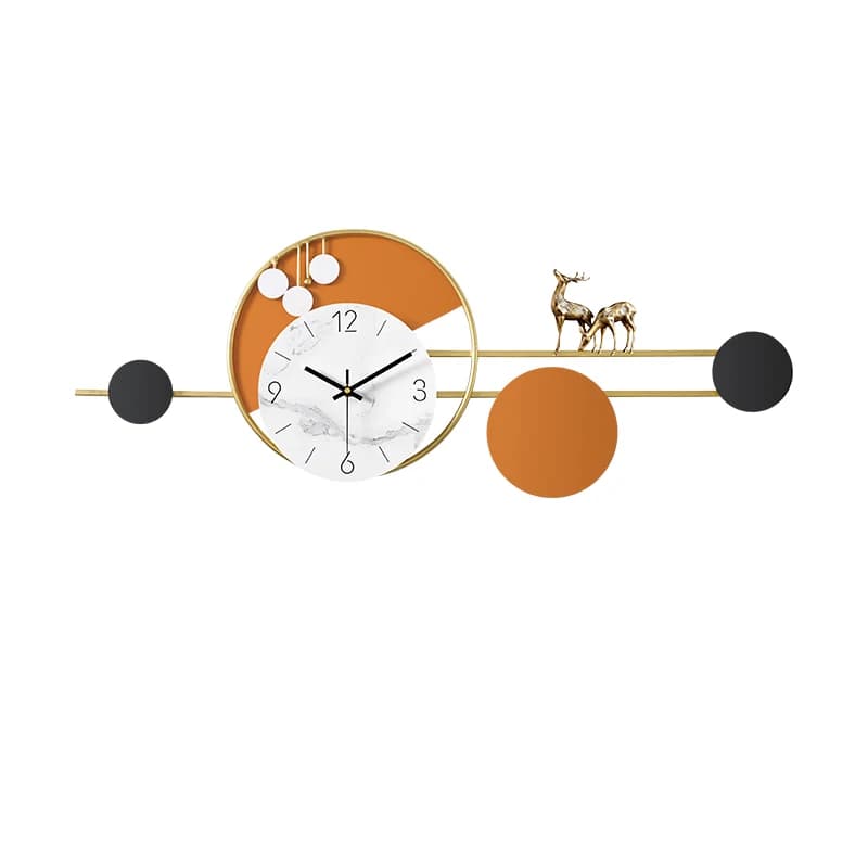 Restaurant creative wall clock personality simple modern home living room new clock wall