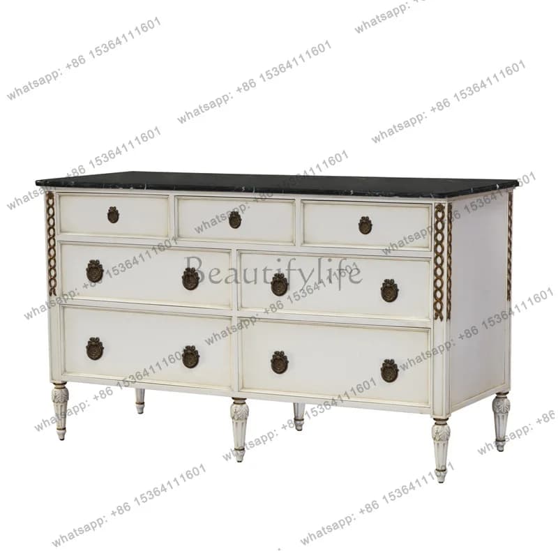 French carved old chest cabinet British neoclassical mahogany porch cabinet