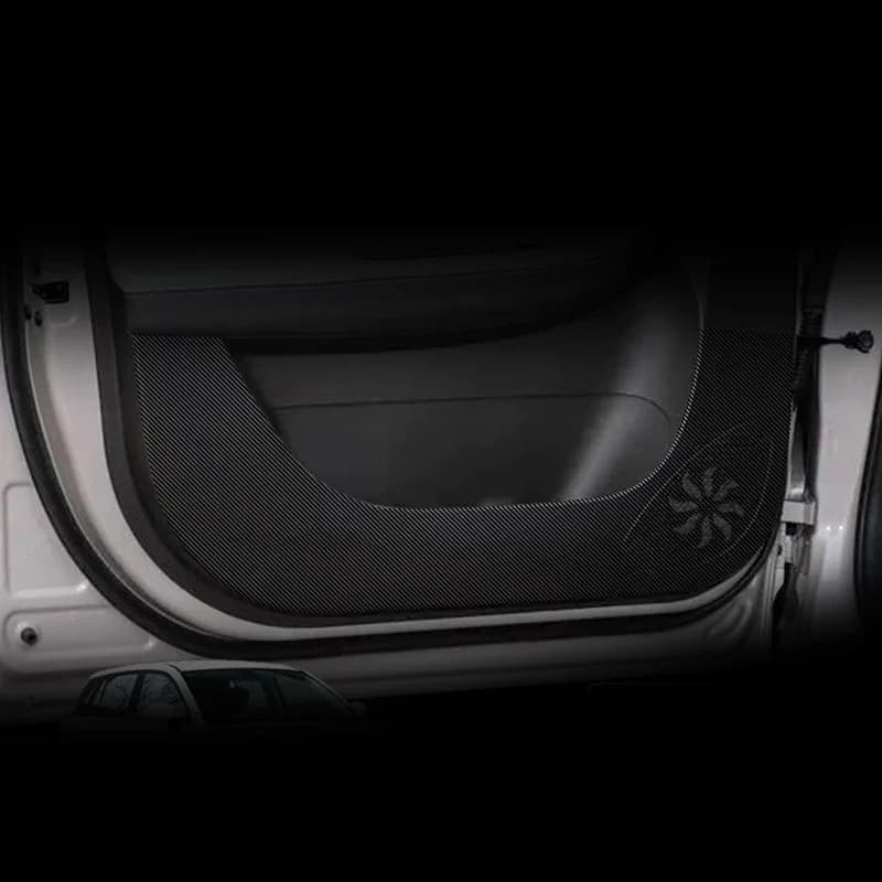 For JAC E30X 2024 2025 2026 PU Leather Car Door Anti Kick Pad Protection Stickers Cover Protector Trim Film Auto Accessories