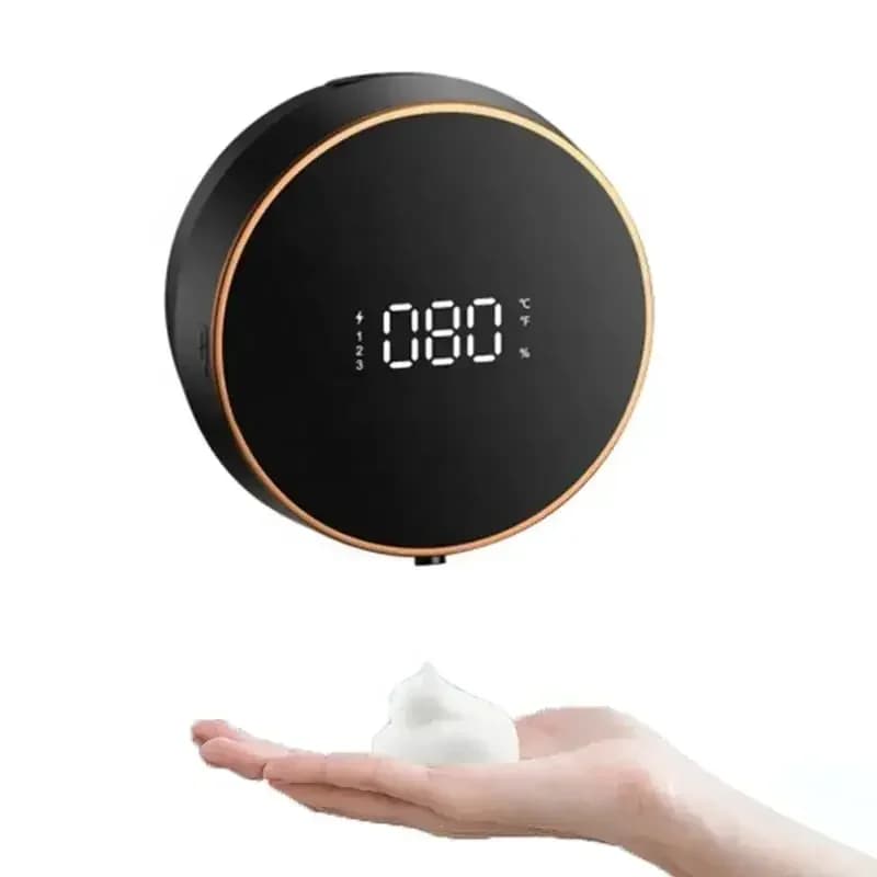 Hot Sales2000mAh Battery Full Display Touchless Wall Mounted Automatic Liquid Foam Soap Dispenser With Smart Sensor