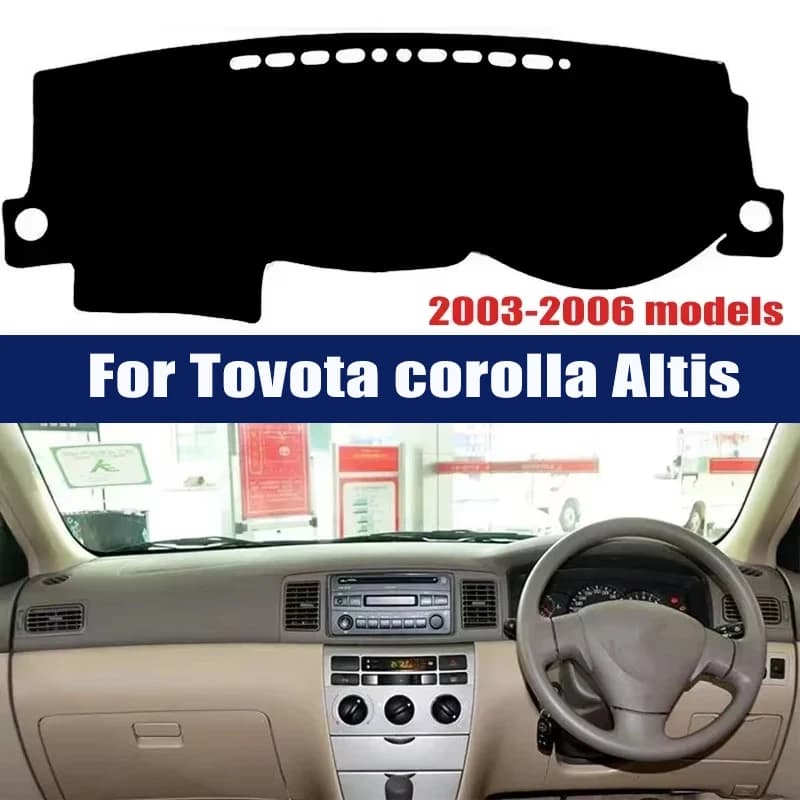 For Toyota Corolla Altis 2003-2006 Modeis Car Dashboard Cover Sun Shade Mats Avoid Light Pads Instrument Panel Protective