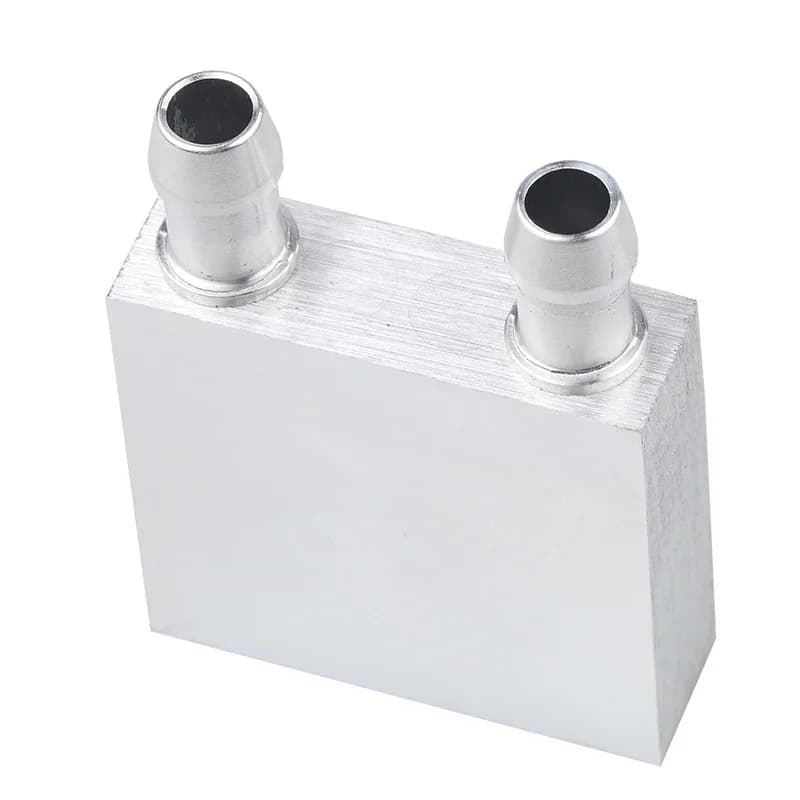 40*40mm 40*80mm Primary Aluminum Water Cooling Block for Liquid Water Cooler Heat Sink System For SB North Bridge-Screws Clip PC