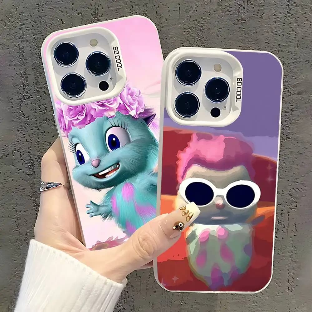 Funny B-Bibble Meme Phone Case IMD White Color Shell For IPhone 17 16 15 14 13 12 11 Pro Max Plus Pro SE Air Mini