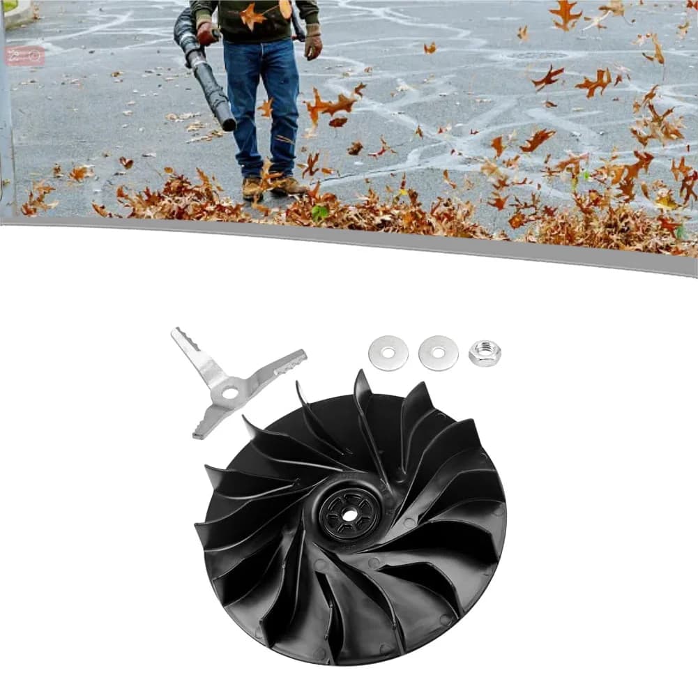 Impeller Fan For BG56 BG86 SH56 SH86 Garden For Vac Blower + Shredder Gardening Tools Replacement Garden Power Tool Parts
