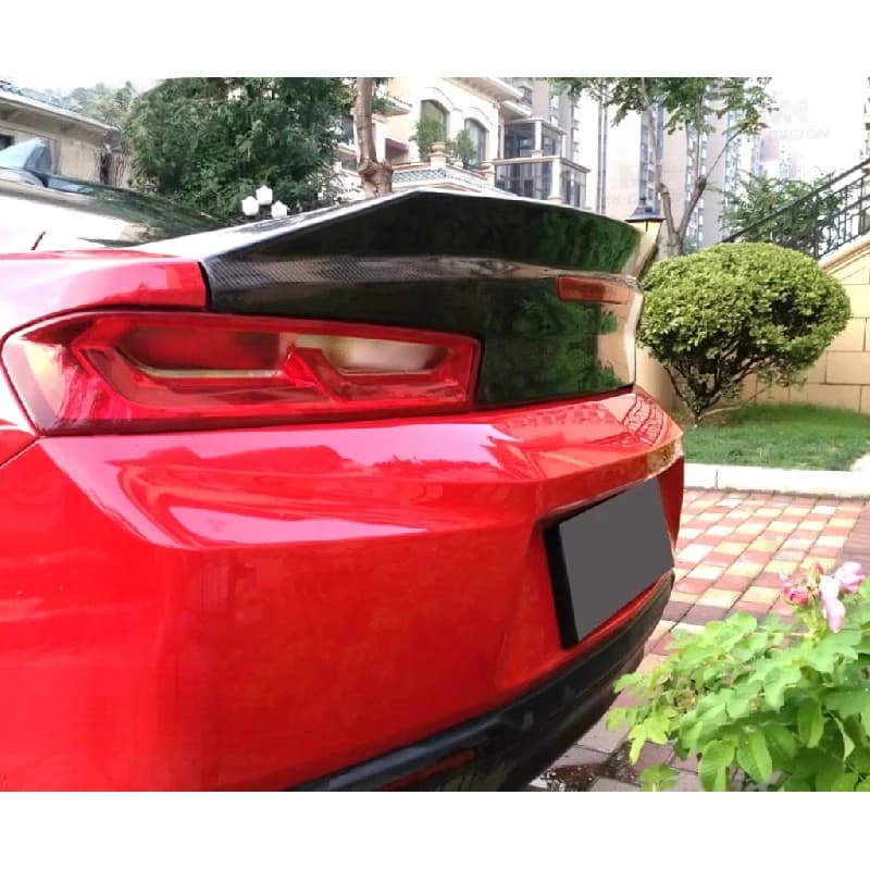 Carbon Fiber Trunk Lid for  Camaro Gen 6 2017+ SS AC Style with Spoiler