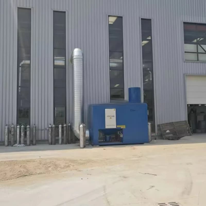 Industrial welding dust collector/welding flue gas dust collector/welding dust collector with electric fan