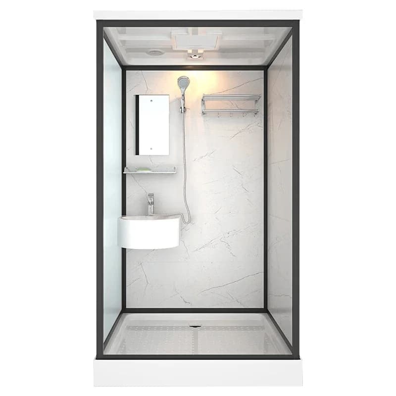 Integrated shower room, integrated bathroom, household bathroom, rural toilet, integrated bathroom, side door 120 * 190 warm air