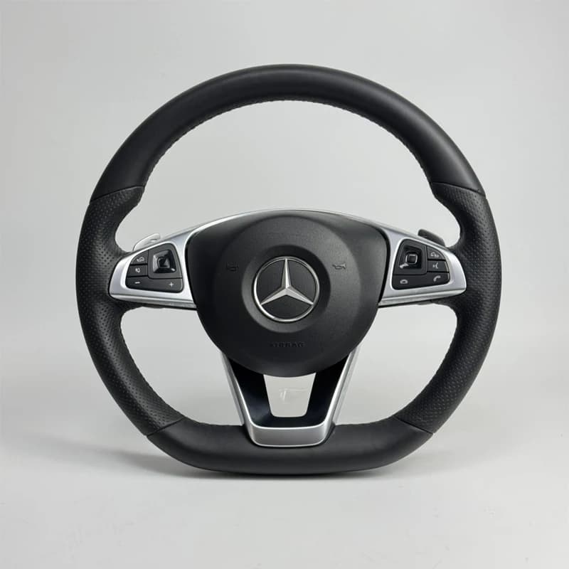 Handmade Sewing Car Steering Wheel Cover for Mercedes Benz W176 W246 W205 C117 218 X218 C253 W213 X253 W166 C292 Genuine Leather