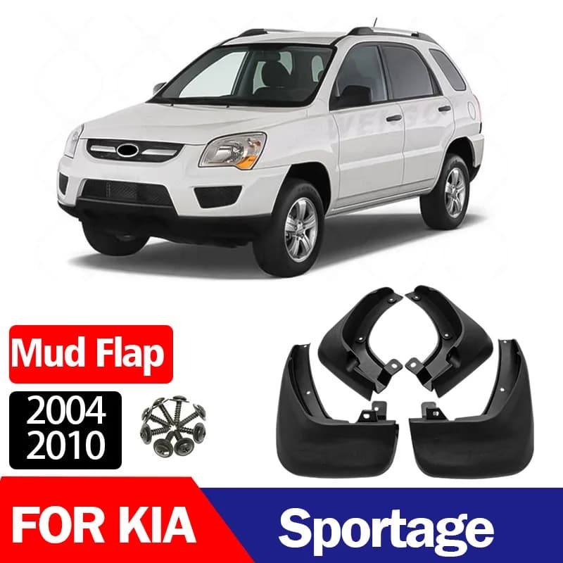 For 2004-2010 Kia Sportage accessories mudguard and mudguard leather  of automobile tire, mud proof and water