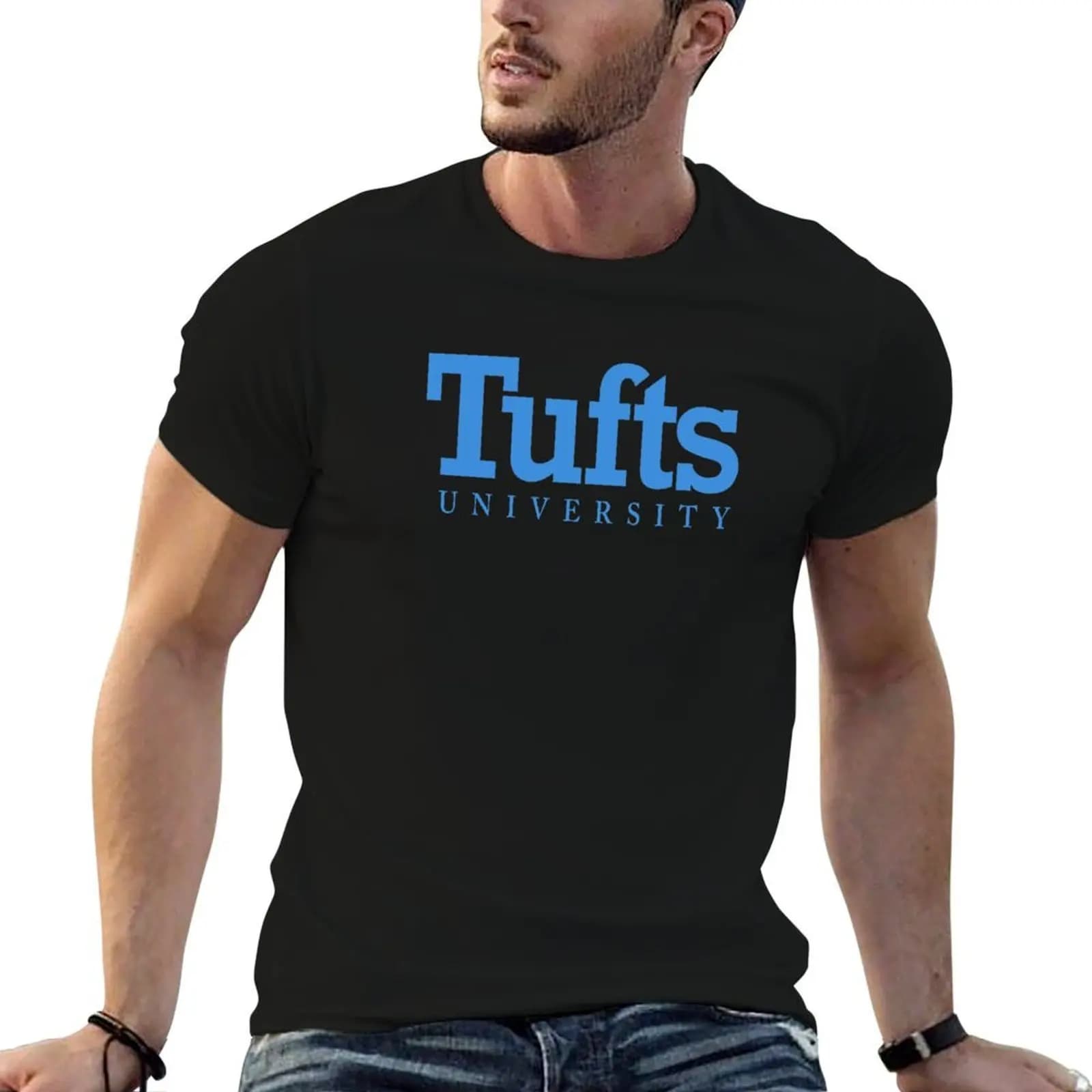Tufts University T-Shirt Blouse plus sizes clothing for men