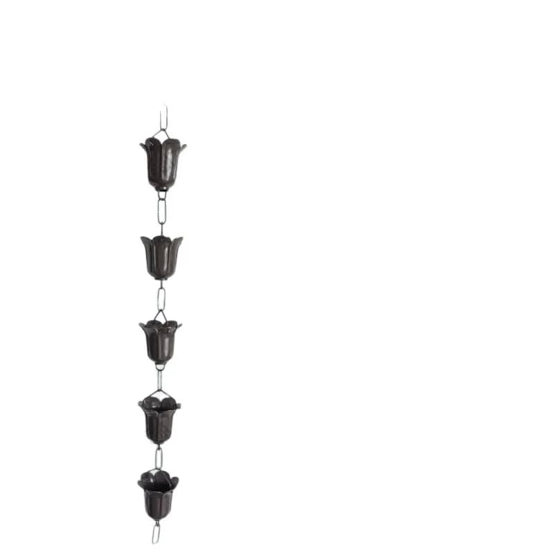B & B external courtyard rain chain, temple drainage, villa eaves rain chain, decorative rain bell