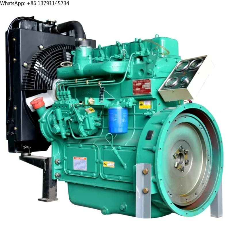 diesel engine  40kw 50kva 54Hp 4 cylinder water cooled diesel engine with turbocharger for diesel generator set