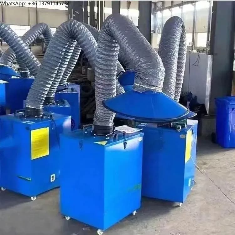 Removable Fume Weld Extractor Single-Arm Gas Disposal Machinery All-Kinds Welding Smoke Purifier