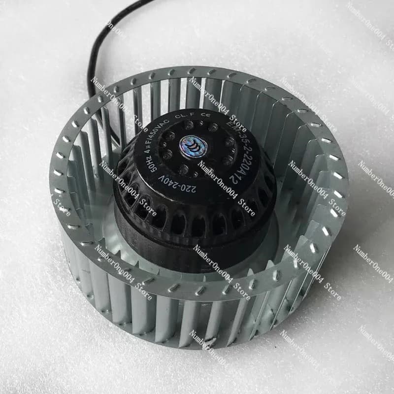 Copper Core High Speed Motor Precision Bearing Outer Rotor Motor Large Air Volume Low Noise Forward Tilt Centrifugal Fan