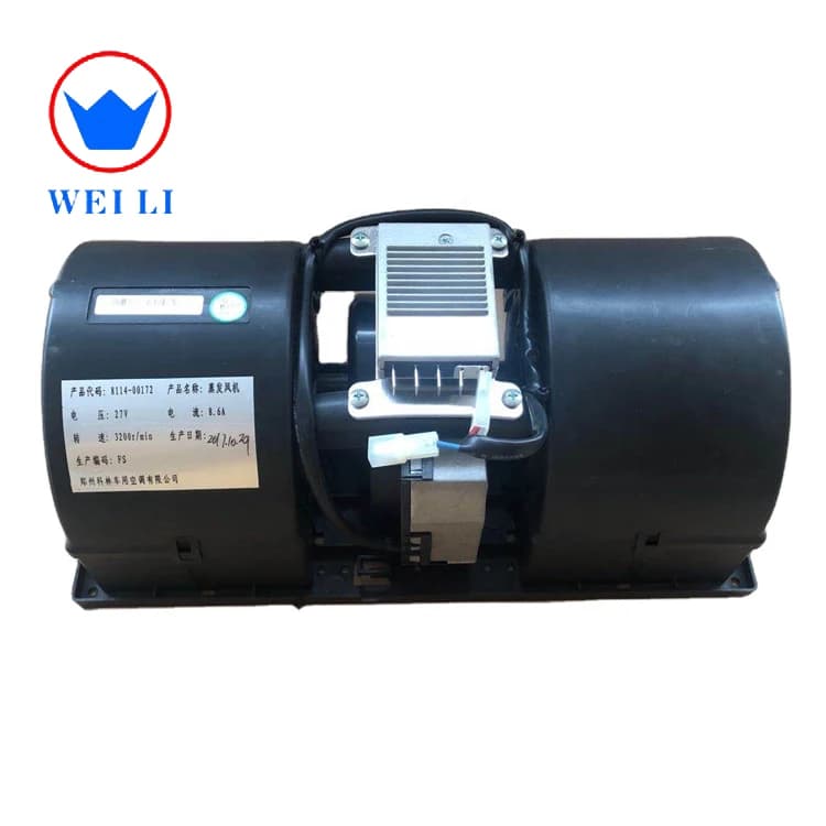 2025 Factory Wholesale 24V Blower Fan 8114-00172 Bus AC Parts Truck Refrigeration Parts Axial Fan Bus A/C Blower
