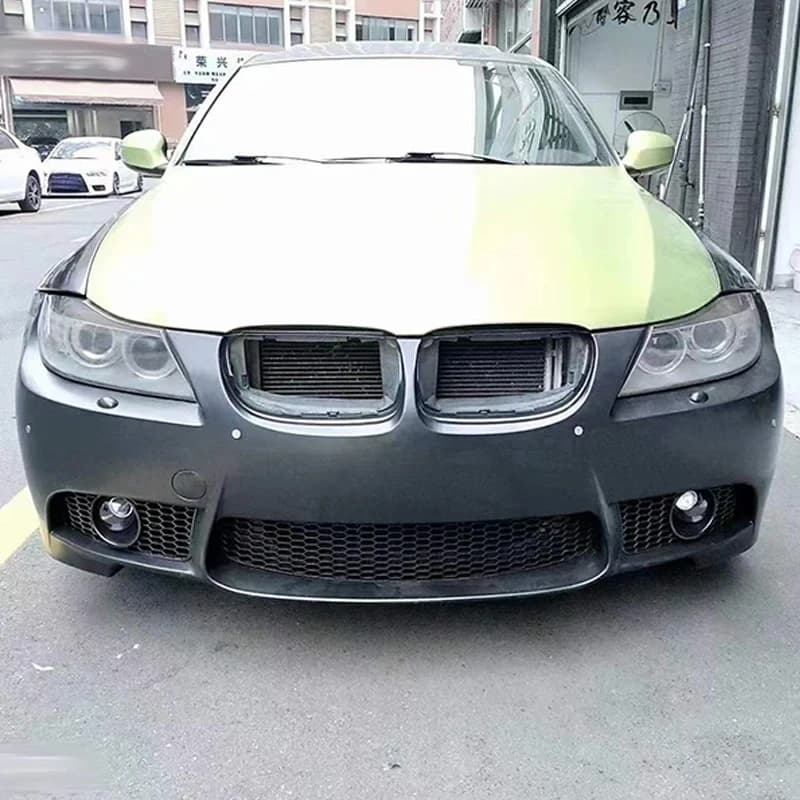 Front Bumper PP Body Kit for  3 Series E90 09-11 Upgrading to M3 With/Without Primer Front Fender Side Skirts