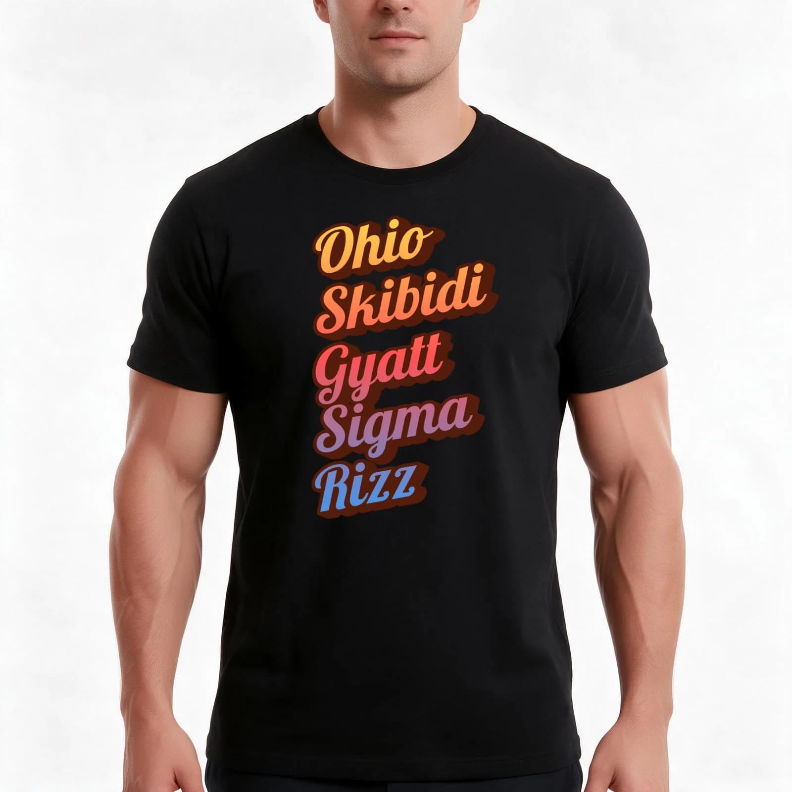 Ohio Skibidi Gyatt Sigma Rizz, Rizzler Ohio Sigma Gyatt, Funny Skibid Rizz, Ohio Rizzler T-Shirt, Summer Casual Cotton Tee