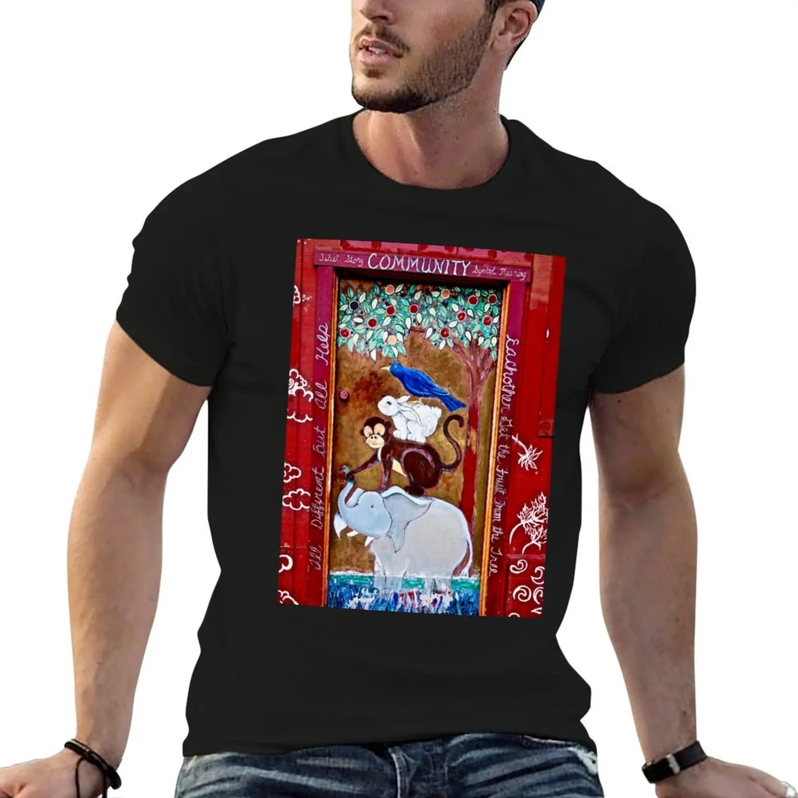 Fun Doorway in Haight Ashbury T-Shirt anime stuff cute clothes t shirt men