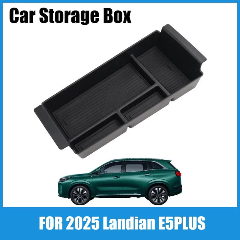 Suitable for 2025 Landian E5PLUS, Center Console Armrest Box Storage Box / Organizer / Container - Automotive Supplies