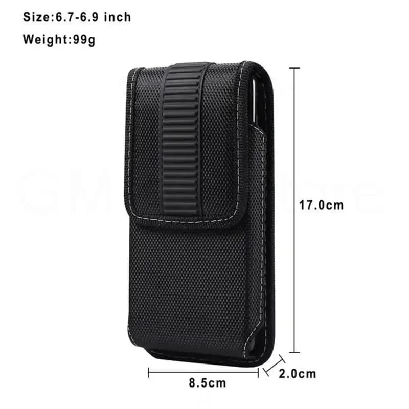 Phone Cover For ZTE Nubia Neo 5 Max Oxford Vertical Magnetic Case Belt Waist Bag Phone Pouch Nubia Neo 5 3 GT 5G Play Z20 X 5G