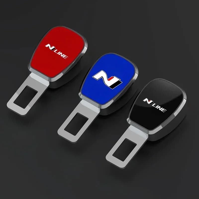 Car Seat Belt Buckle Plug Auto Safety Strap Extension Accessories interior For Hyundai N Line I10 I30 Sonata Elantra I20 TUCSON