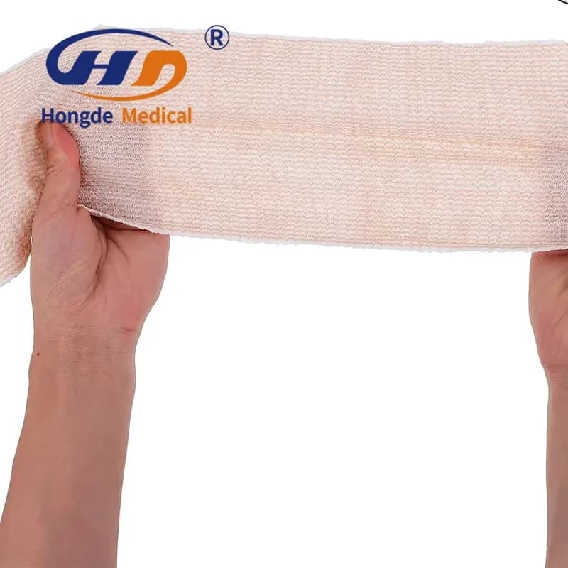 Type H Compression Hemostatic Bandage 12cm X 3.5m - Latex-Free Emergency Dressing for Heavy Bleeding in Accidents & Farms