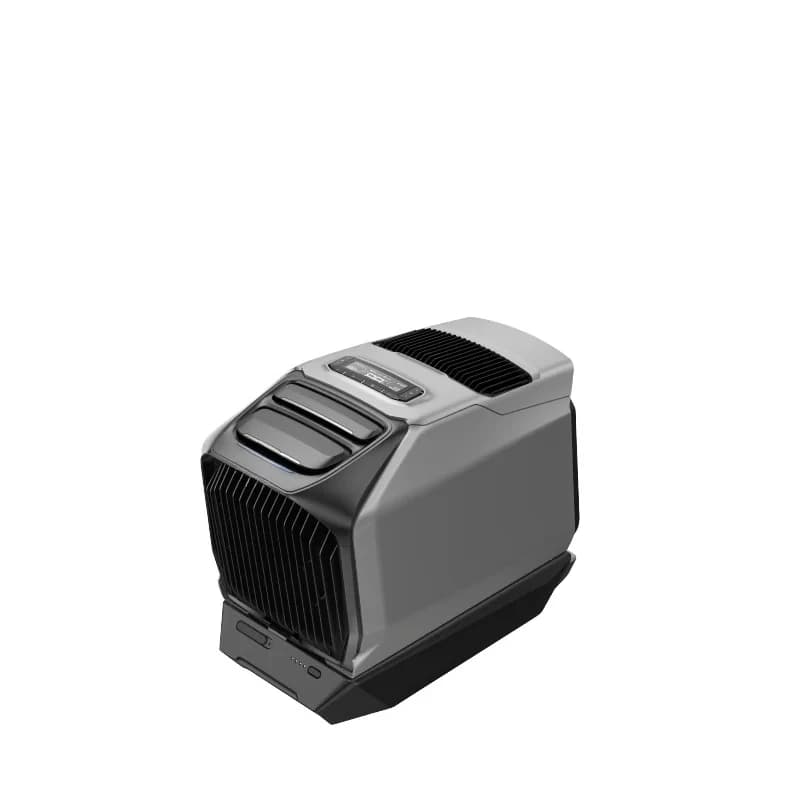 Portable outdoor solar air conditioner large capacity long battery life automotive cooling heating