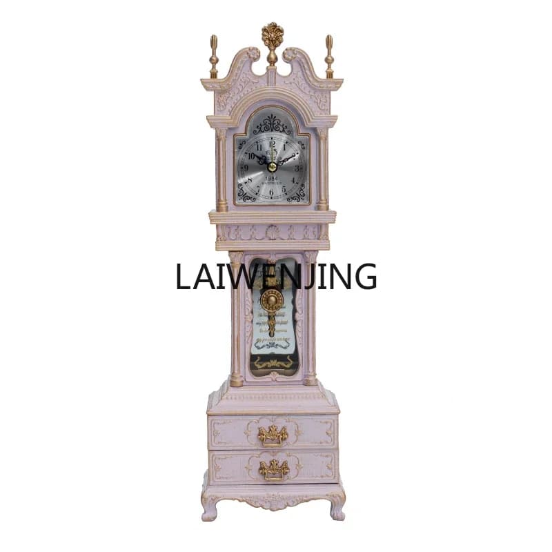 HLZ living room bedroom decoration music clock creative classical luxury clock