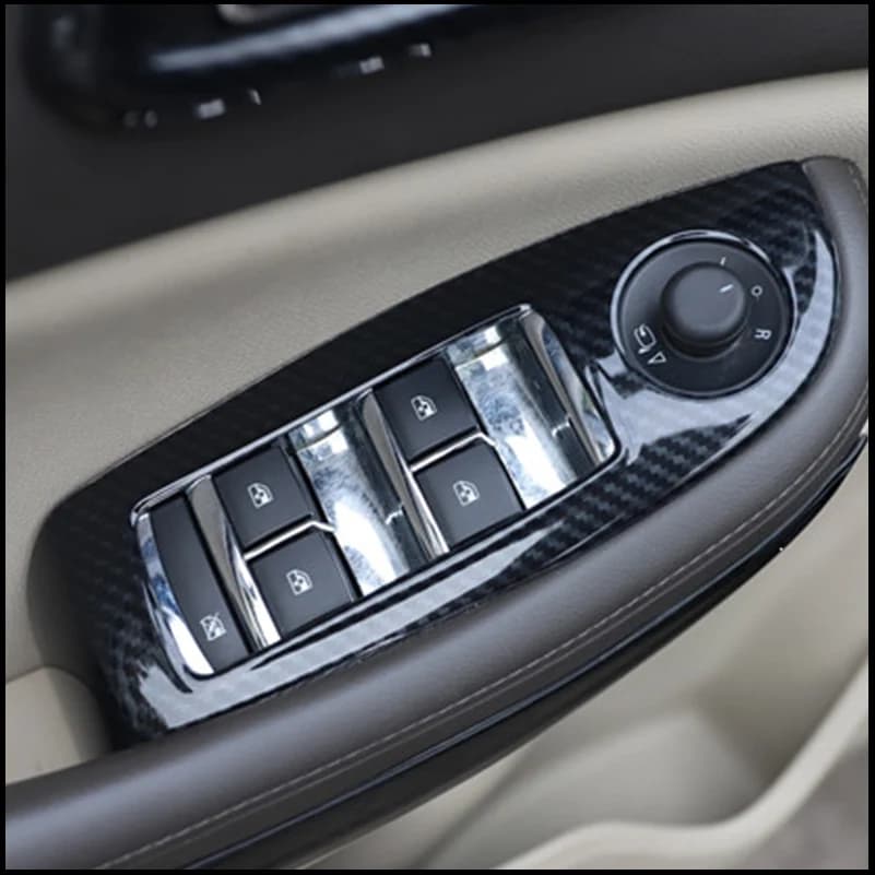 Car Styling For Chevrolet Malibu 2011 2012 2013 Window Glass Lift Switch Button Panel Cover Trim Auto Accessories