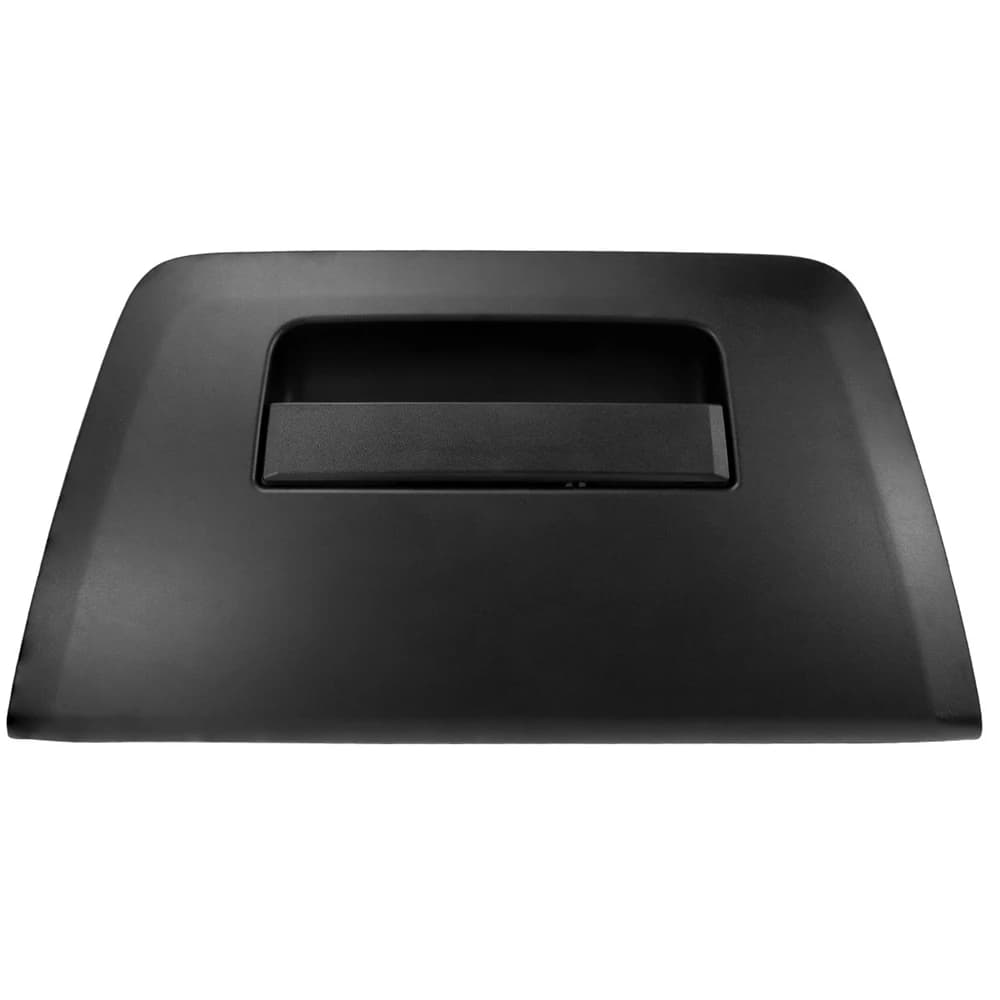 Tailgate Door Handle without Key Hole for Nissan Frontier 2005-2013, Textured Black, Replace 90606-EB705 w/ Seal Strip