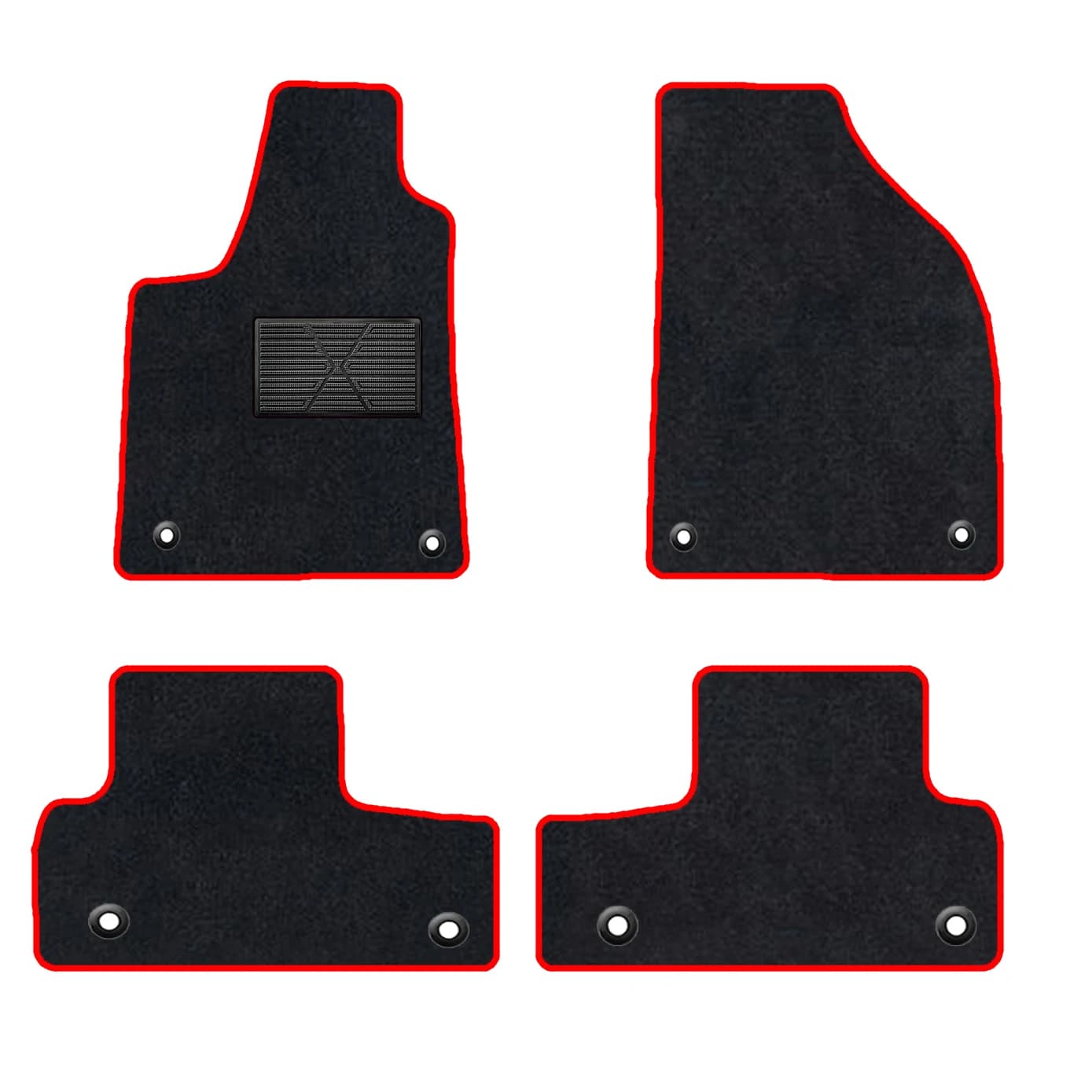 Car Floor Mats For Lexus RX 2007–2015 AL10 5seat Classic No Air Vents Under Rear Seat Auto Carpets Foot Coche Accessories