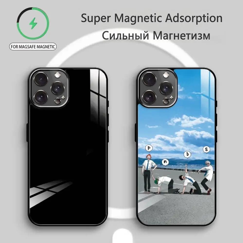 Funny Manga P-Phantom B-Busters Phone Case For iPhone17,16,15,14,13,12,11 Plus,Pro Max Magnetic For Magsafe Wireless Charging