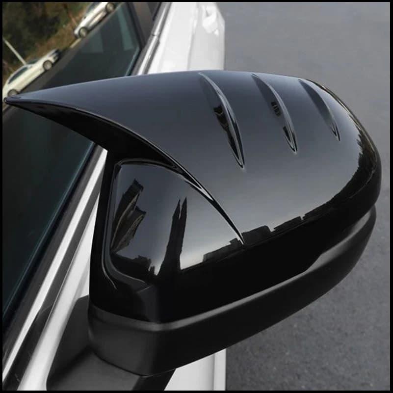 Car Styling For Honda HR-V HRV 2021 2022 Rearview Mirror Cover Trim Frame Caps With Horn Auto Accessories