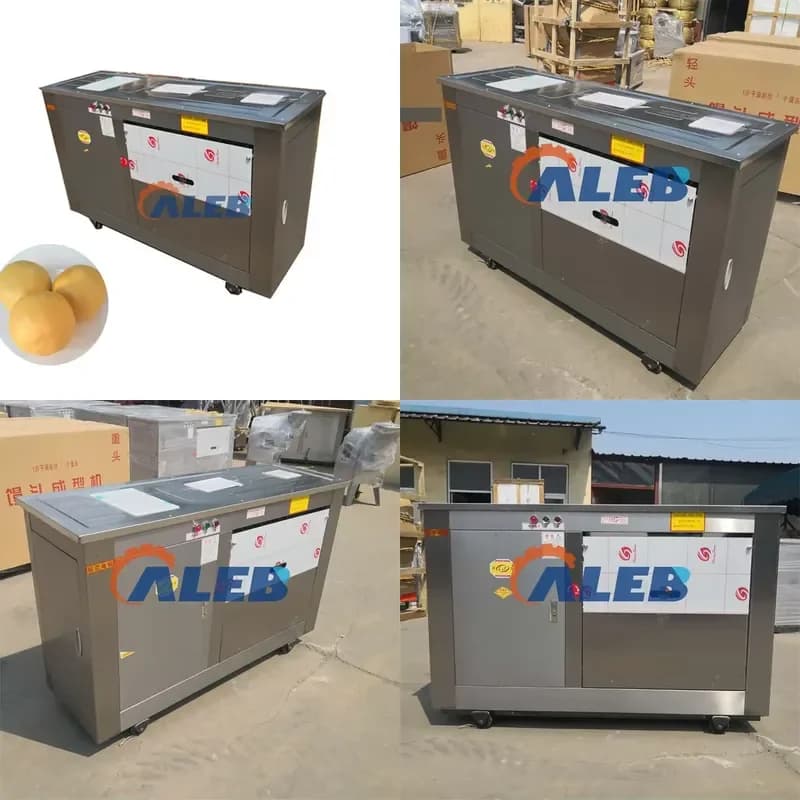 SFW Certificate Dough Divider Rounder 200g Electric Dough Divider Rounder Automatic Pizza Dough Ball Making Machine