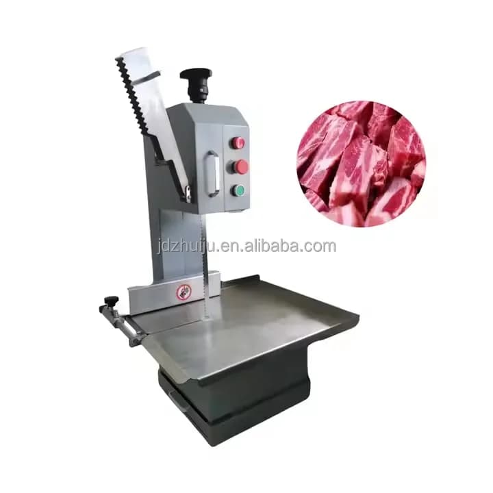 Popular Automatic Cattle Goat Chicken Fish Pig Bone Saw Machine HJ-F120B