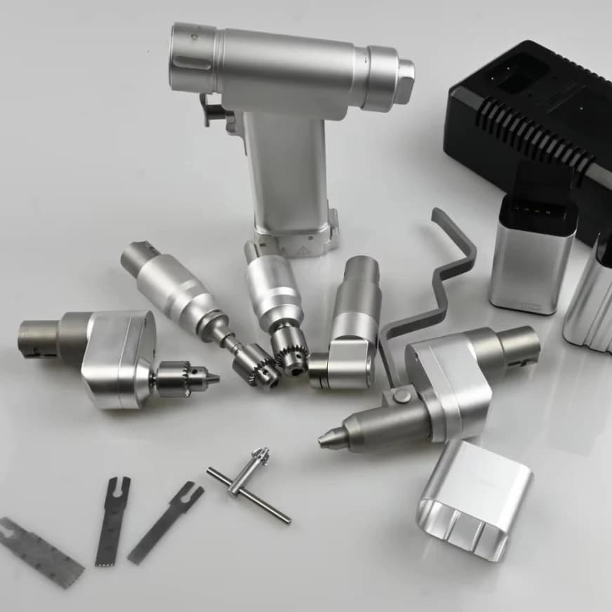 Portable Mini Drill with Multi-functionality | Bone Drilling Tool for Trauma Surgery  | High-precision Motor