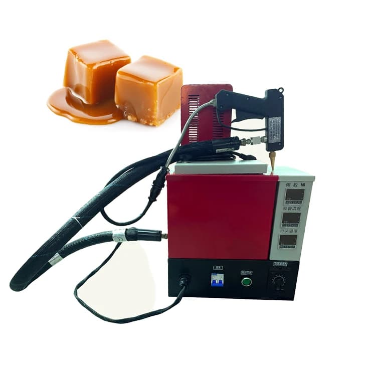 Handheld 5L Hot Melt Glue Tank Hose Gun Semi-Automatic 80KG Hot Glue Gun Machine Cold Glue Adhesive Applicator for Chemical