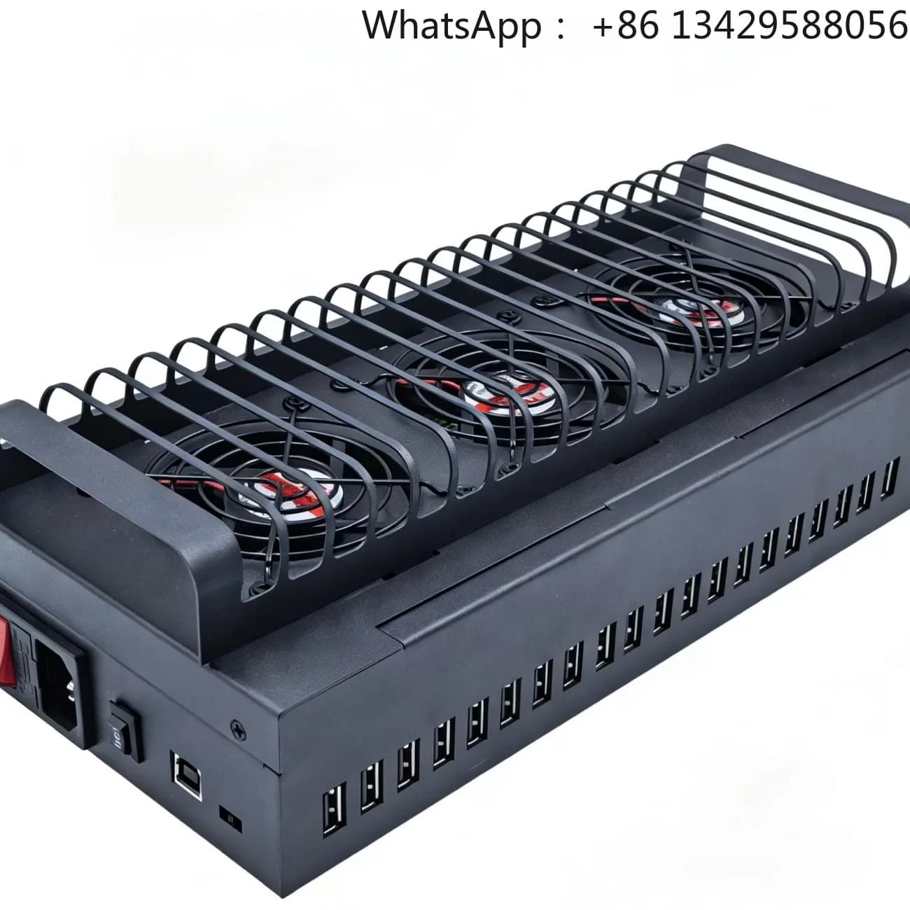 20  USB Ports Box Phone Farm USB Hub Android Control Box Batch Synchronization Control Unified Management Smartphones