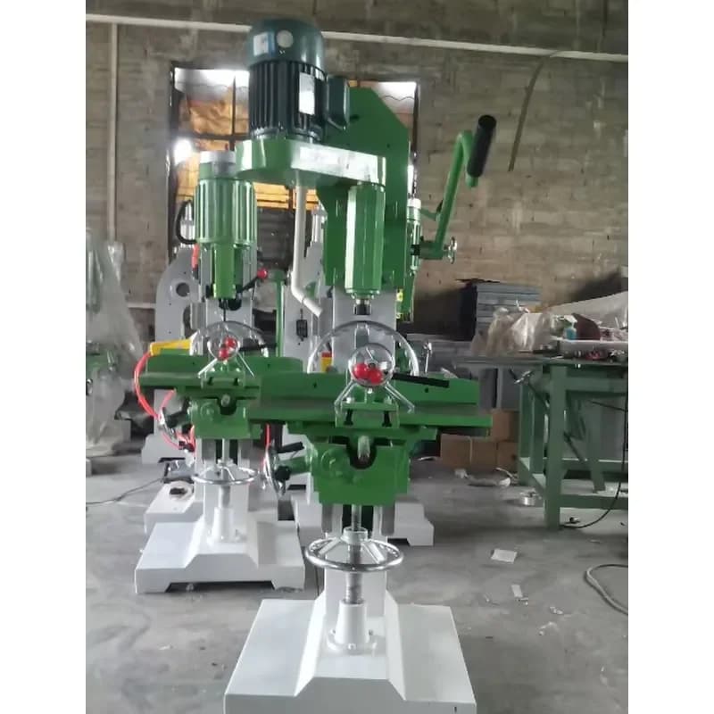 CE Certification Qingke Woodworking Tenoning Machine Automatic Double End Tenoner for Mortise and Tenon Joinery