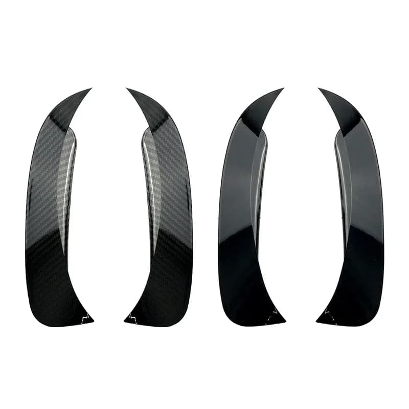 Car Rear Bumper Splitter Canard Side Air Vent Trim Fit For Mercedes Benz GLA-Class X156 2013-2020 For AMG Only