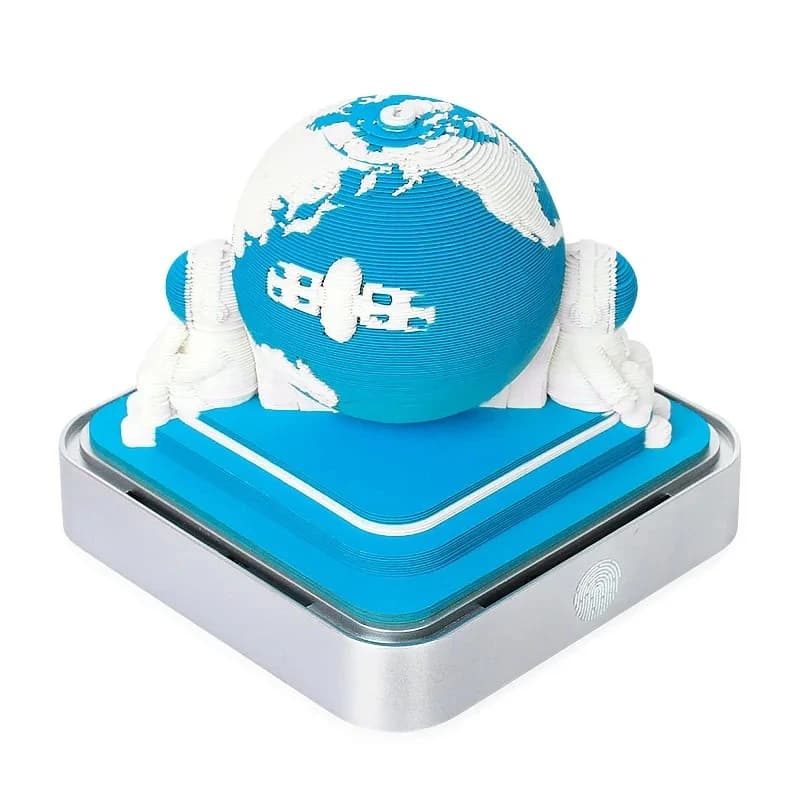 Cultural Creative Temple of Heaven 3D Note Paper Creative Gift Paper Carving Earth Calendar 3d Papel