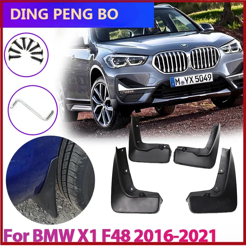 For BMW X1 F48 2016-2022 Molded Mudflaps Mud Flap Mud Flaps Splash Guard Mudguard Fender Accessories