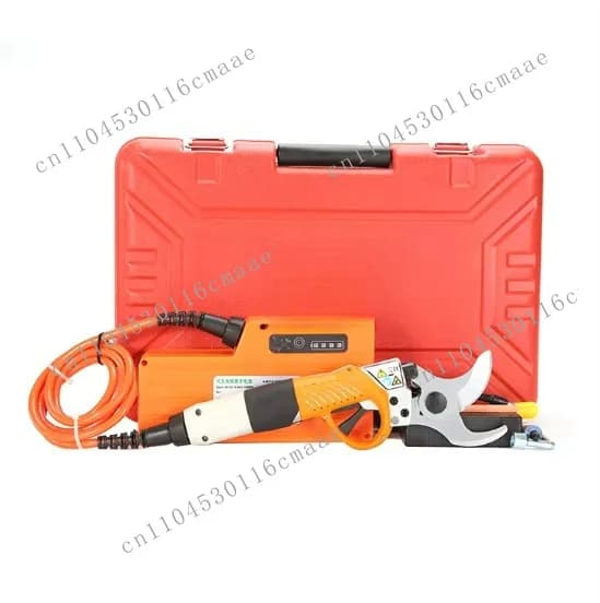 4.5Cm lithium battery trimmer - handheld garden shears with charging function - thick branch fruit tree shears
