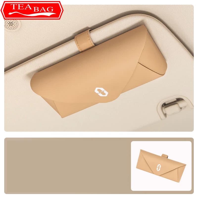 For Aito M5 M7 2024 2023 2022 Car Styling Leather Sunroof Glasses Box Sunglasses Storage Box Auto Modified Accessories