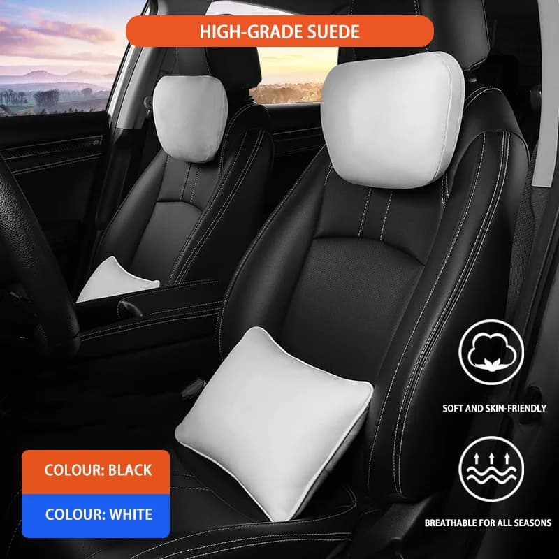 For Tesla Model 3 Highland Model Y Juniper X S Cybertruck Roadster Interior 2026 Accessories Headrest Neck Pillow Waist Pillow