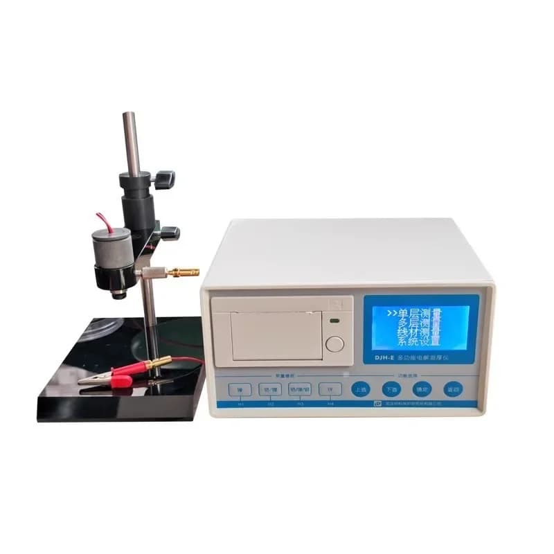 Electrolytic Thickness Gauge, Electroplating Copper Nickel Chromium Silver Tin Gold Galvanized Layer Thickness Gauge