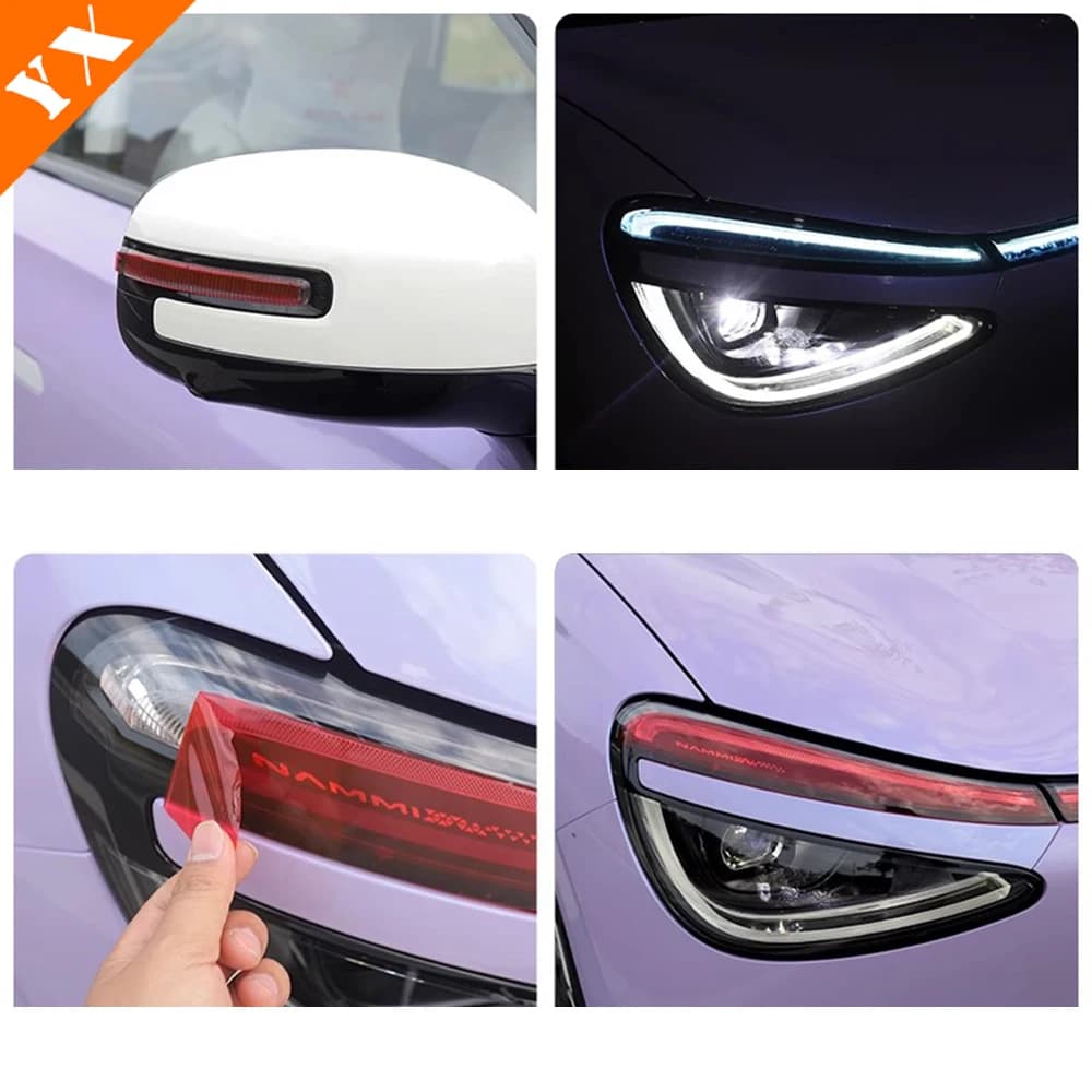 2025 2026 For dongfeng nammi 01 accessories Car Headlight Film, Headlight Light Color Changing Film, Ultra-Thin Light Film